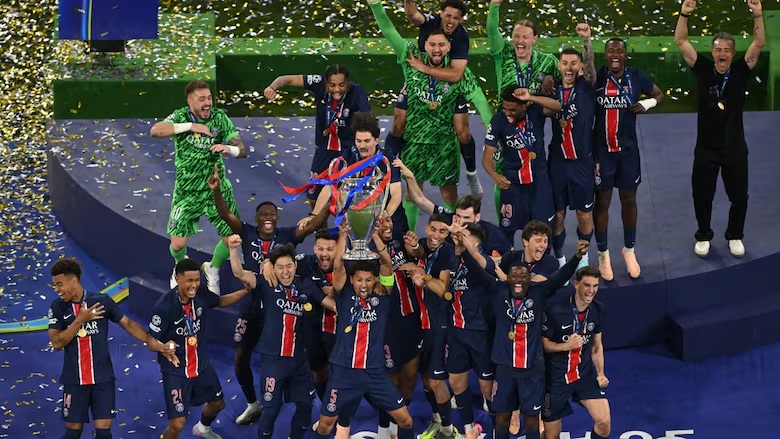 巴黎赛季回顾：姆巴佩离队首年成就三冠王；雷速老哥球员评分登贝莱最高